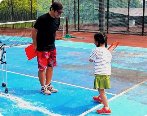 ジュニアクラスのレッスン風景